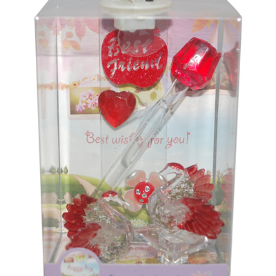 "Crystal Valentine stand with Lighting - 1206-001 - Click here to View more details about this Product
